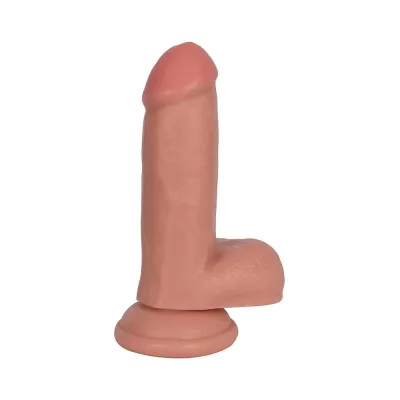 Jock 6 inches Dong with Balls Vanilla Beige