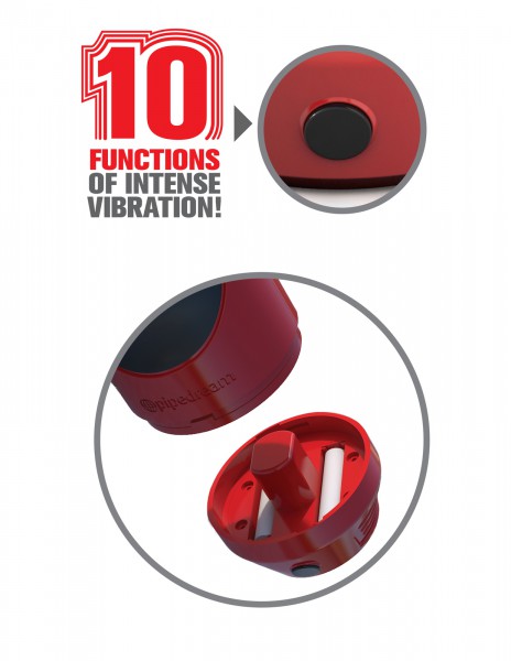 Mega Grip Vibrating Mouth Stroker