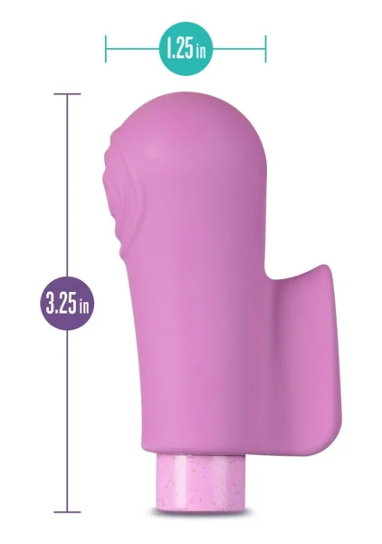 Gaia Eco Delight Rechargeable Waterproof Plant Based Clitoral Vibrator By Blush - Purple