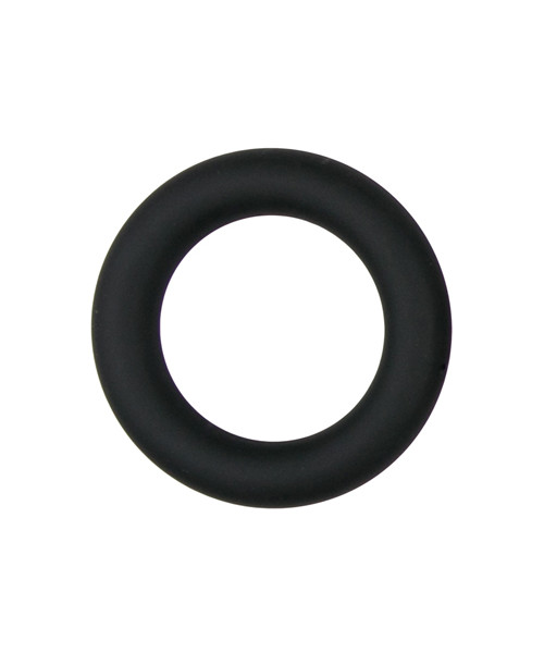Silicone Cock Ring Black small