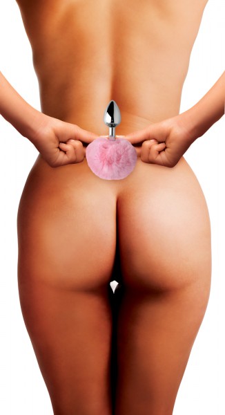 Fluffy Bunny Tail Butt Plug