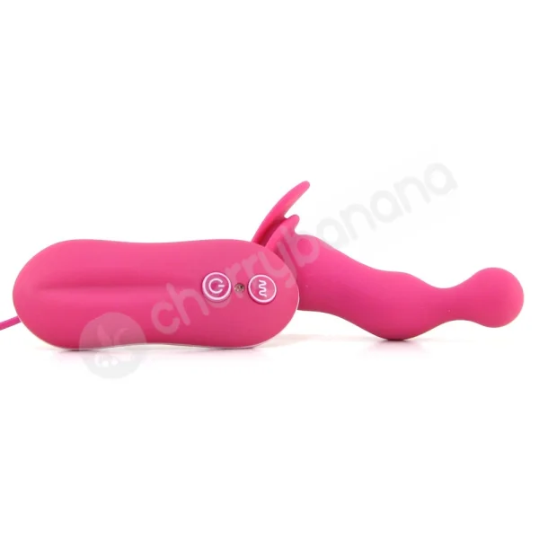 Tinglers III Pink Vibrating Butt Plug