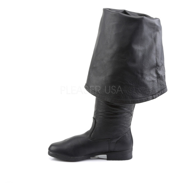 MAVERICK-2045 - Men\'s 1 1/2"Black Pirate BT W/ 11" Bell Cuff — image 7 of 8