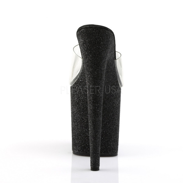 FLAMINGO-801SDG - 8" Heel, 4" PF Slide Featuring Glitter Covered Bottom — image 8 of 8