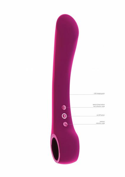Ombra - Bendable Vibrator - Pink - How To Use A Bullet Vibrator