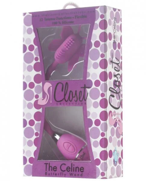 The Celine Butterfly Wand Vibrator Purple — image 6 of 6