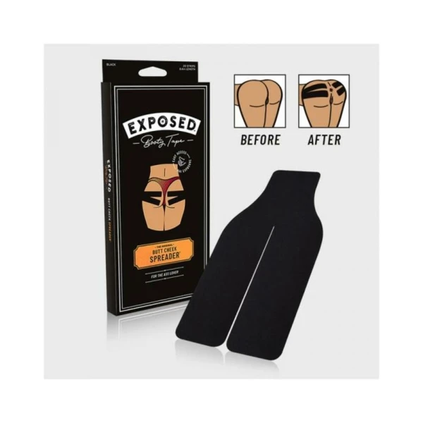 Restraints: Exposed Booty Tape (20 Pieces Per Box)