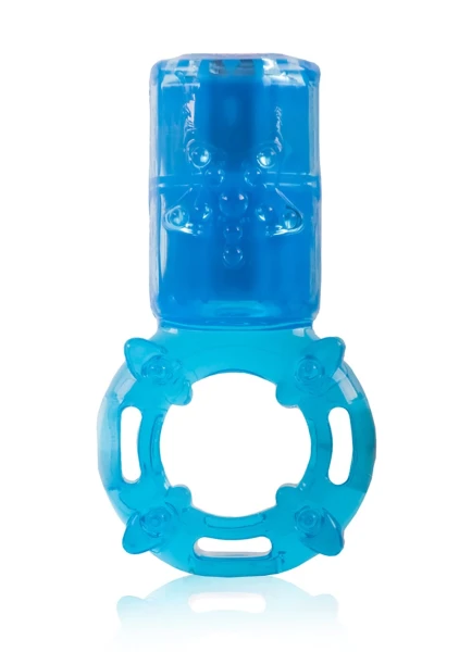 Big Omg Vibrating Ring - Clear - Each