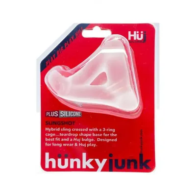 Hunky Junk Slingshot 3 Ring Teardrop Ice