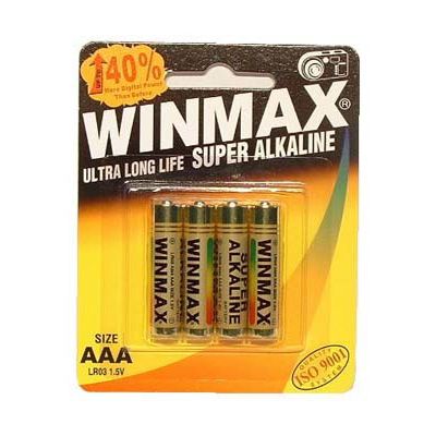 Winmax Aaa Super Alkaline Batteries Bp 4 4 Pack