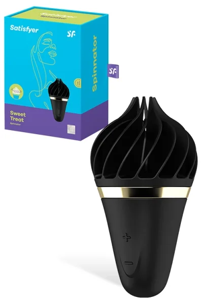 Satisfyer Sweet Temptation Spinning 4" Clitoral Vibrator