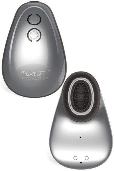 Shots Toys Twitch 4.2" Suction & Vibration Clitoral Stimulator