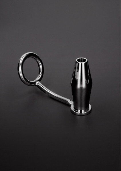 Intruder with Tunner Buttplug Ring 45mm - 4Inch x 1,5 Inch - Electric Penis Ring