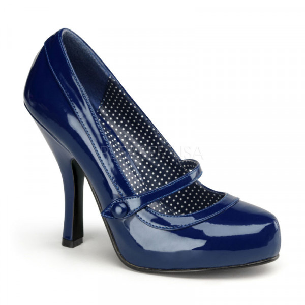 CUTIEPIE-02 - 4 1/2" Heel, 3/4" Hidden P/F Mary Jane Pump — image 13 of 25