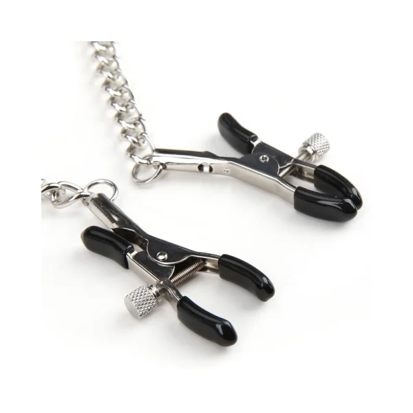 Lux Fetish Collar And Nipple Clips