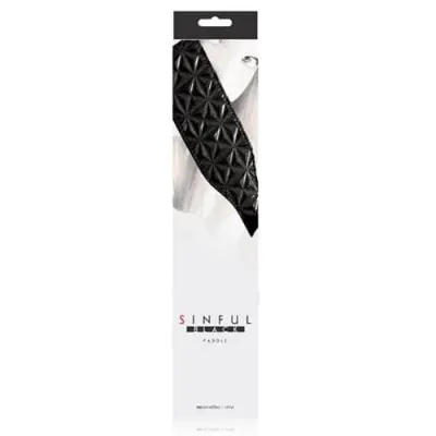 Sinful Paddle Black