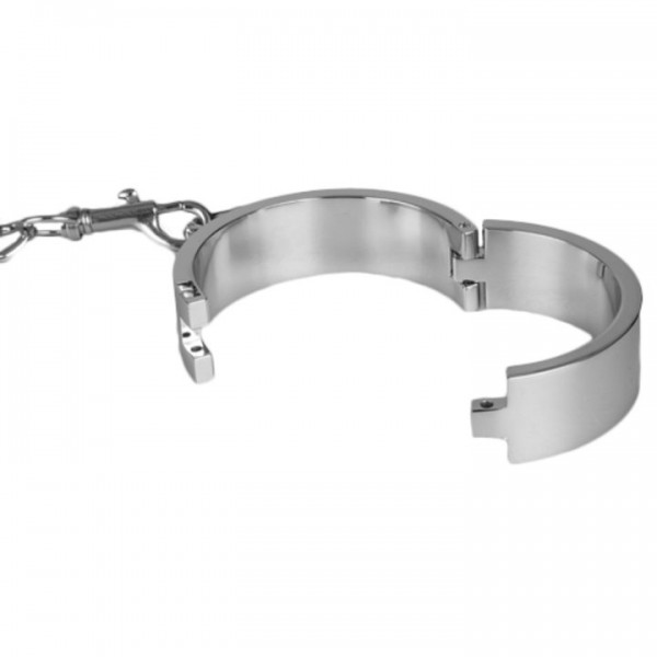 Torment Metal Slave Wrist Cuffs — image 4 of 5