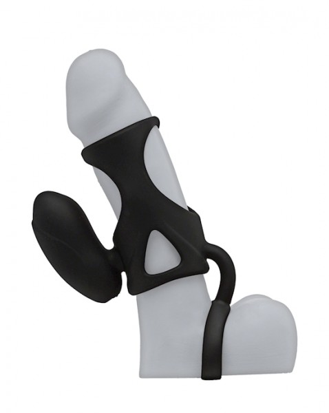 Vibrating Cock Cage - Black