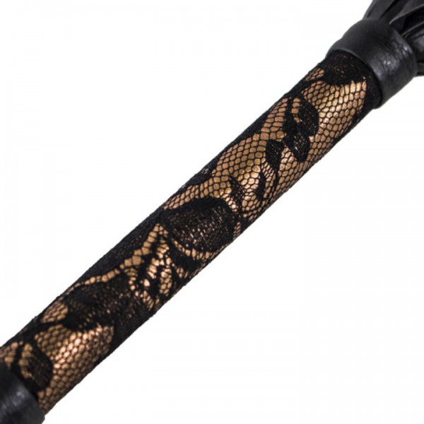 Bondara Amber Luxury Flogger – 15 Inch