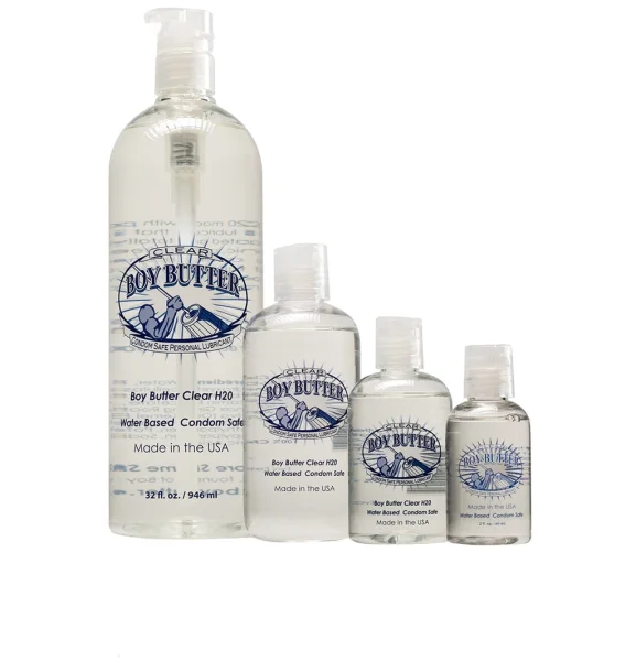 Boy Butter Clear - Water-Based Lube | 2oz