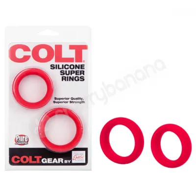 Colt Red Silicone Super Rings