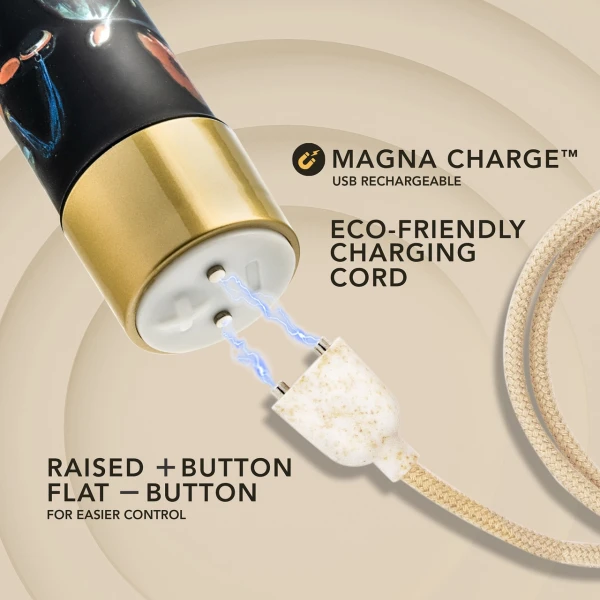 The Collection Bountiful Limited Edition Rechargeable Waterproof Slimline Vibrator By Blush - Flora