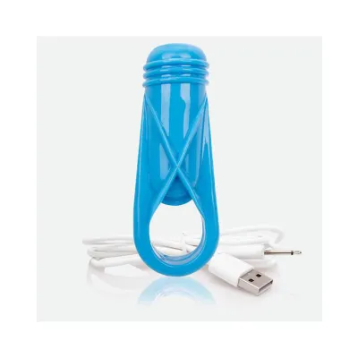 O Yeah Plus Vibrating Ring Blue