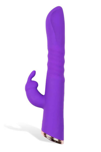 Royals The Queen 11.4" Thrusting Rabbit Vibrator