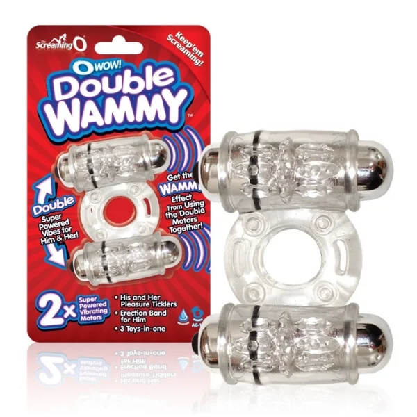 Screaming O Wow Double Wammy Vibrating Ring
