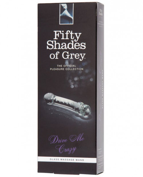 Fifty Shades of Grey Drive Me Crazy Glass Dildo