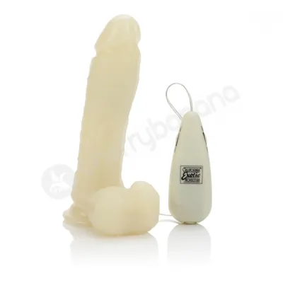 Glow in the dark Life likes Vibrating 8 Emperor Dildo