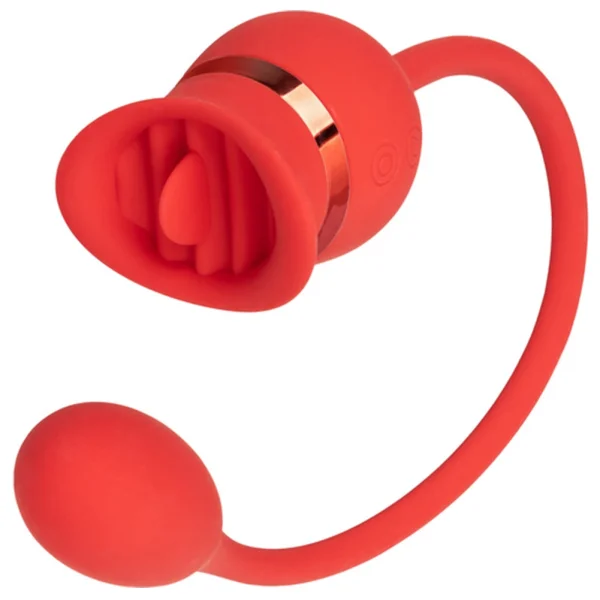French Kiss™ Casanova Clit Stimulator - (2 in 1 Tongue & Bullet Vibrator!)