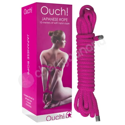 Ouch Pink Japanese Rope 10m