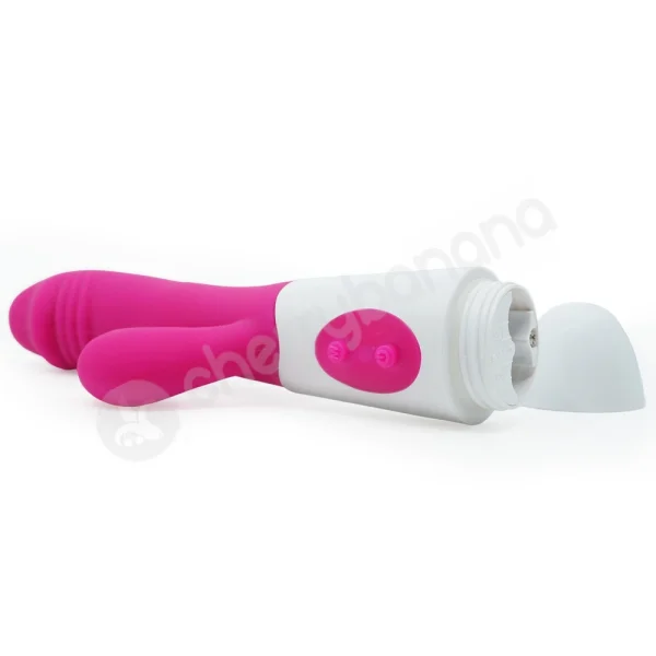 Cherry Banana Pink G-Spot Lover Realistic Rabbit Vibrator