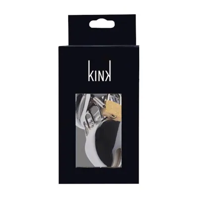 Kink Range Shield Chastity Cage 50mm Silver 50mm