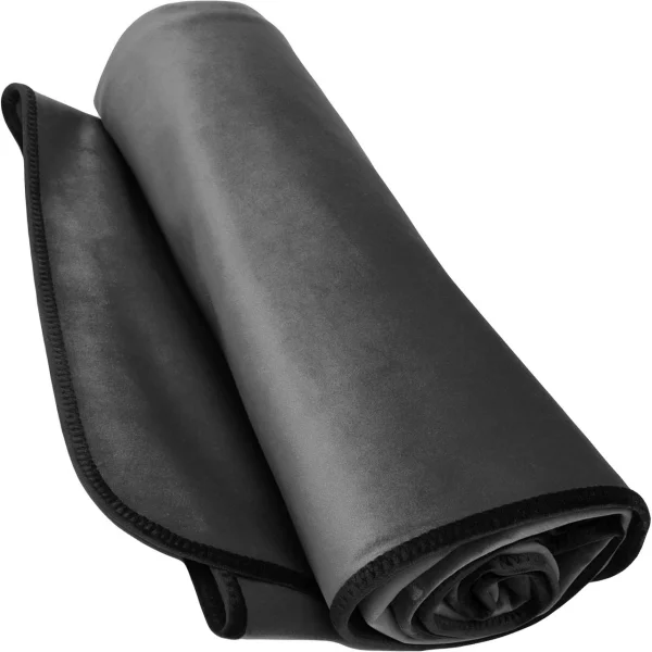 Liberator Fascinator Throw Moisture-Proof Sensual Blanket - Velvish Charcoal 72" x 54"