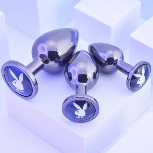 Playboy Pleasure - Pleasure 3 Ways Aluminum Alloy 3 Piece Anal Training Kit