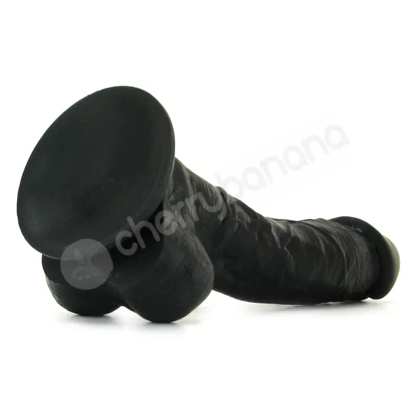 Colours Pleasures Black 8" Dildo