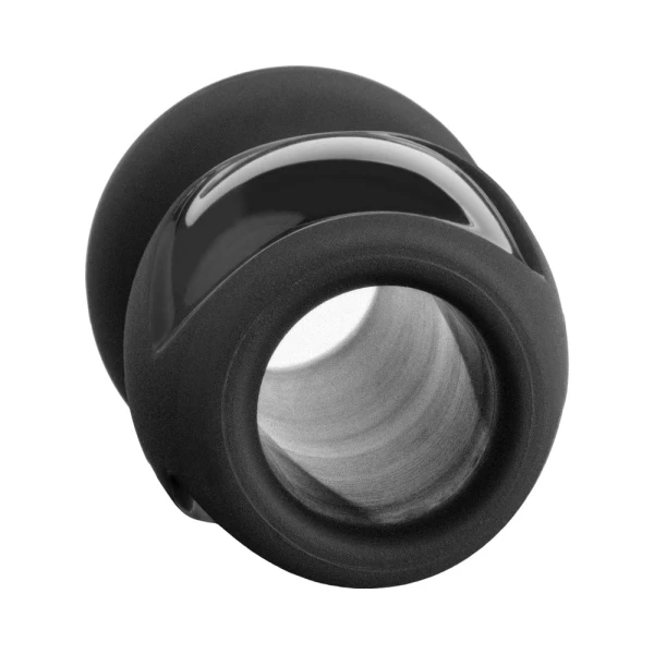 Platinum Silicone The Stretch Silicone Anal Plug Medium - Black — image 11 of 13