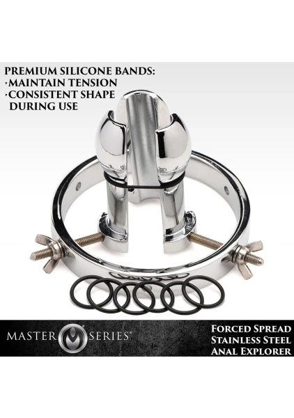 Forced Spread Stainless Steel Anal Explorer — image 22 of 24