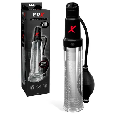 PDX Elite Suck N Pump 13 Stroker Penis Pump
