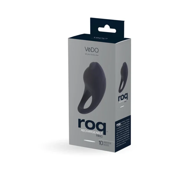 Vedo Roq Rechargeable Ring - Just Black