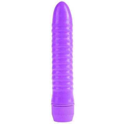 Neon Ribbed Rocket Purple