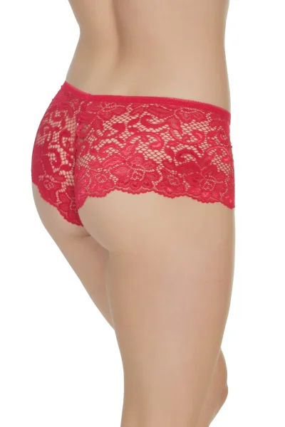 Low Rise Lace Booty Short