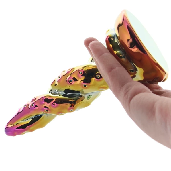 Creature Cocks - Enchantress Rainbow Glass Dildo