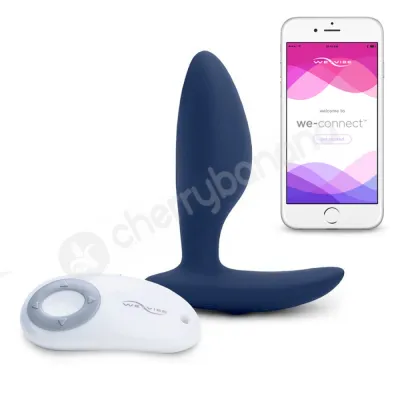 We Vibe Ditto Remote App Controlled Blue Butt Plug