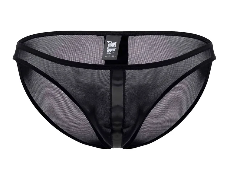 Landing Strip Bikini Brief - Medium - Black