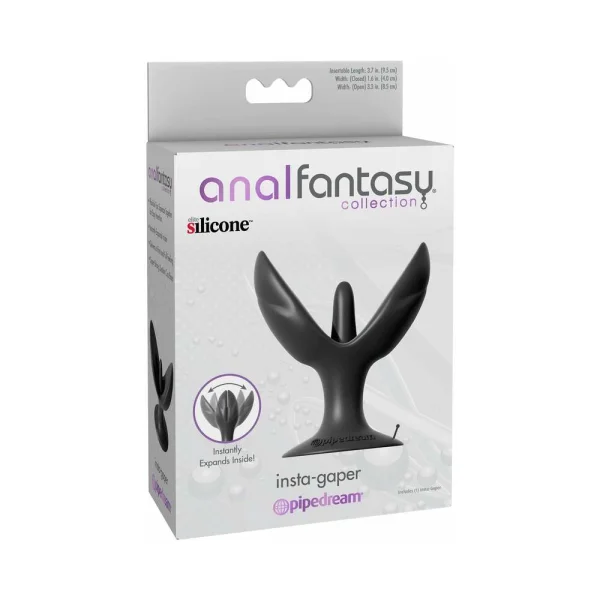 Anal Fantasy Insta Gaper Black Butt Plug — image 19 of 19