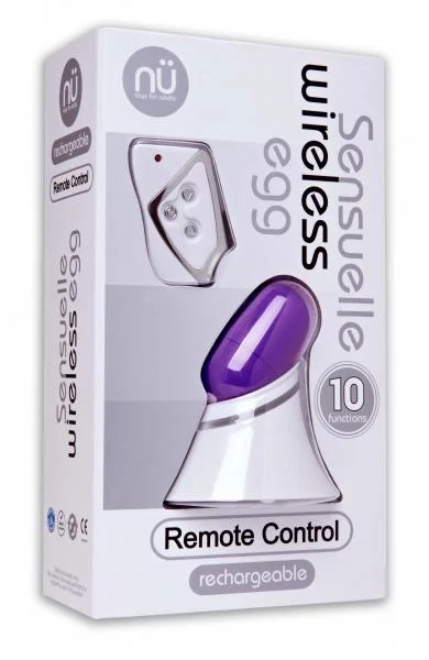 Sensuelle Remote Wireless Egg Purple