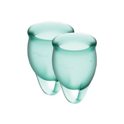 Satisfyer Feel Confident Menstrual Cup Green